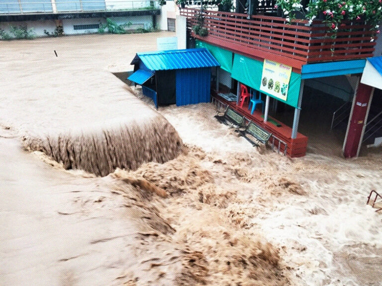 แม่สายหนัก น้ำทะลักรุนแรง