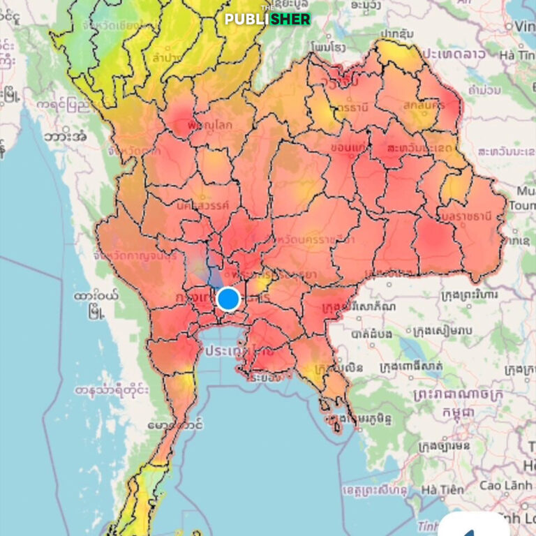 จิสด้าเผย! แนะ เช็กฝุ่น ก่อนออกจากบ้าน หลัง PM2.5 ทั่วกรุงเทพฯ-ปริมณฑล แดงเถือก 40