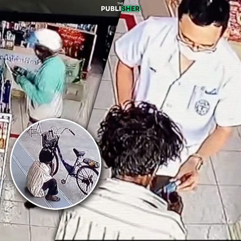 หนึ่งน้ำใจที่ถูกส่งต่อ ไรเดอร์นิรนามมอบเงินจากน้ำพักน้ำแรงให้ร้านขายยา เพื่อเป็นค่ารักษาแด่ผู้ยากไร้