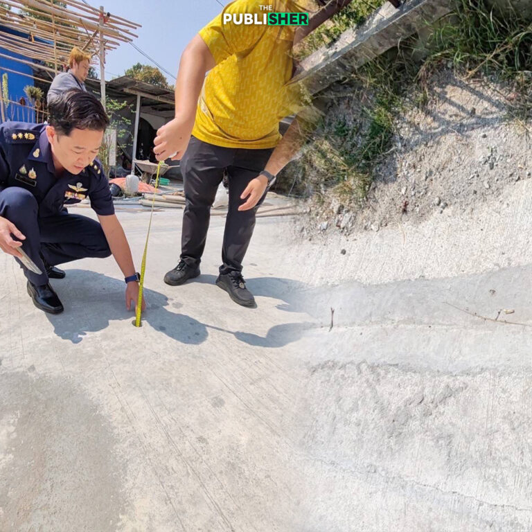 ป.ป.ช. ชลบุรี ลงพื้นที่ตรวจสอบโครงการก่อสร้างถนนไม่ได้มาตรฐาน “ร่อนจนหินโผล่”