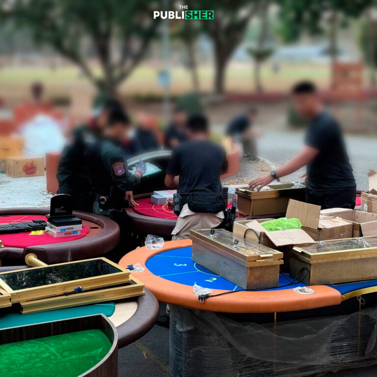 อึ้งเลย ! จับโต๊ะบาคาร่า-อุปกรณ์พนันส่ง ‘ชเวก๊กโก-KK Park’ หลังไทยตัดไฟเมียนมา