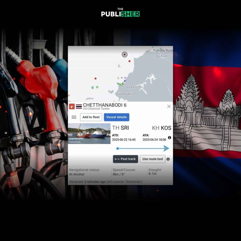 ไหนว่างดนำเข้าน้ำมันไทย พบเรือขนน้ำมันเพิ่งถึงกัมพูชา จี้รัฐบาลตรวจสอบใครได้ประโยชน์?