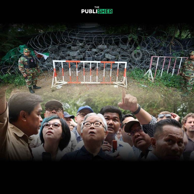 กัมพูชาเดินเกมนานาชาติ นำคณะทูต-องค์กรระหว่างประเทศ บุกแนวลวดหนามกล่าวหาไทย